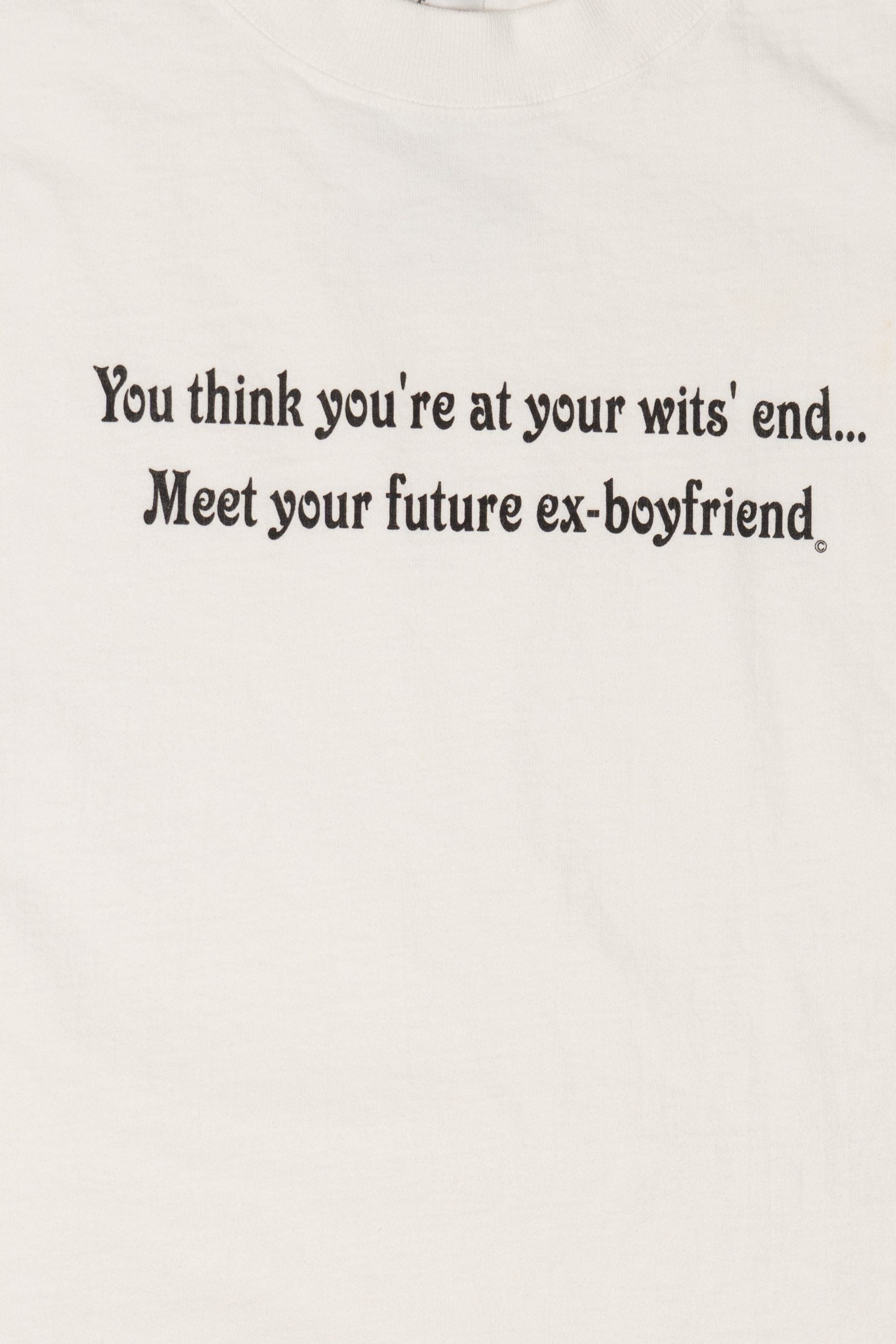 Vintage "Future Ex-Boyfriend" Funny T-Shirt (1990s)
