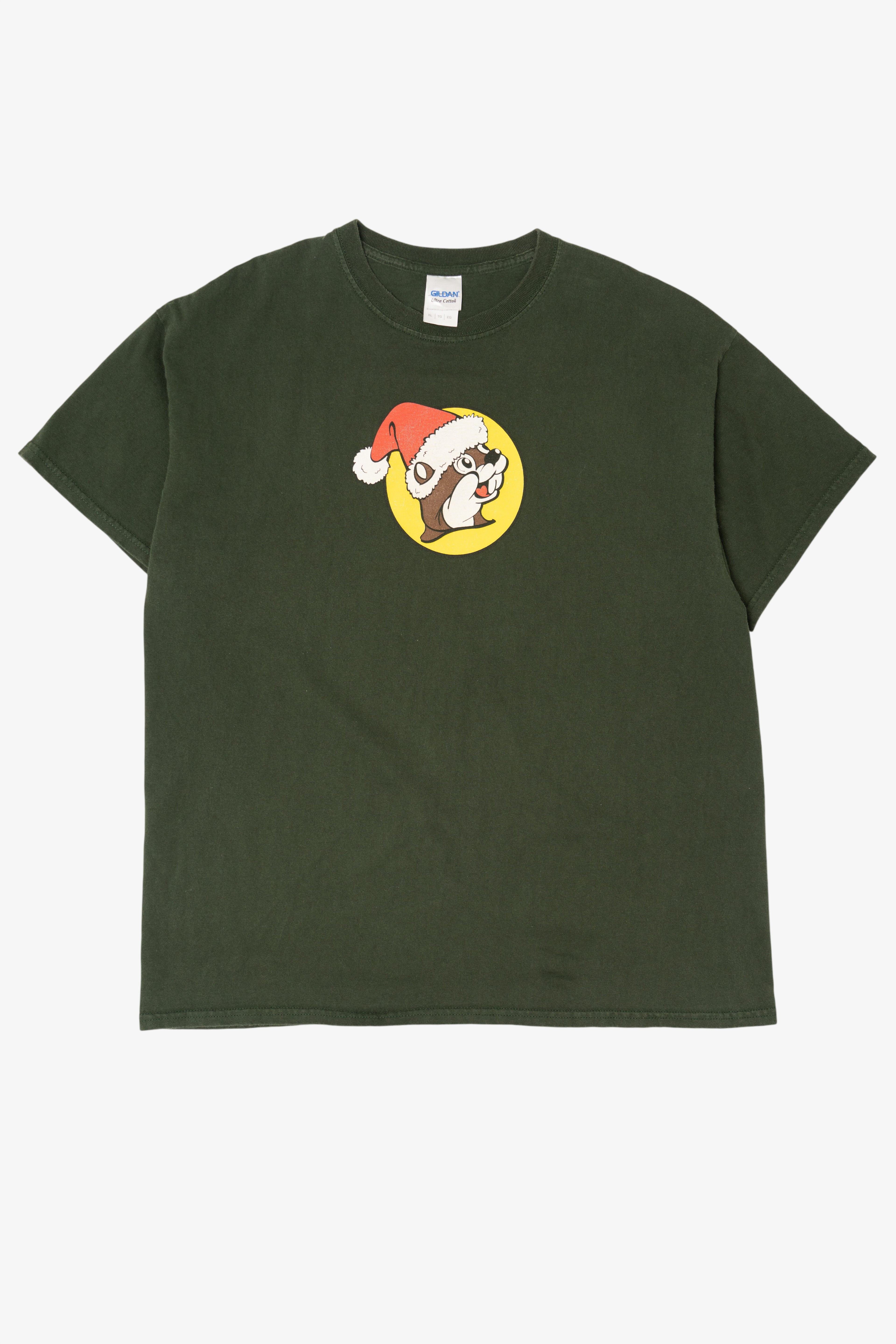 Buc-ee's "All I Want For Christmas Is My Two Buck Teeth" T-Shirt (2010s)