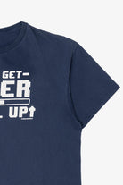 Vintage Navy Blue "I Don't Get Older I Level Up" T-Shirt (2000s)