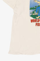 Vintage "World's Greatest Fisherman" Funny Single Stitch T-Shirt (1990s)