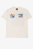 Vintage Big Johnson Waterskis Funny Single Stitch T-Shirt (1990s)