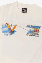 Vintage Big Johnson Waterskis Funny Single Stitch T-Shirt (1990s)