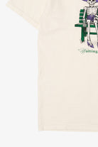 Vintage "Waiting For The Perfect Man" Skeleton Funny T-Shirt (2000s)