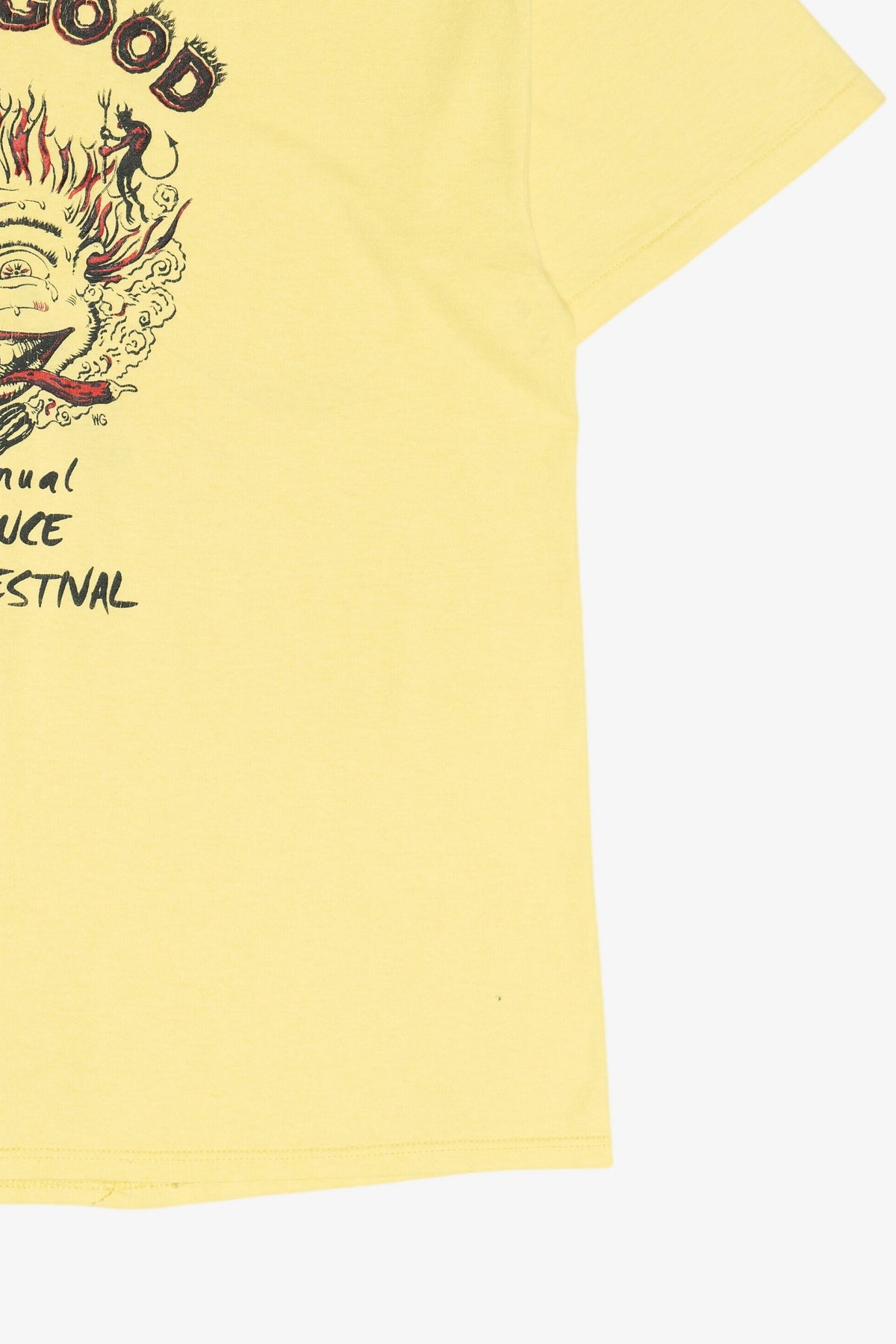 Vintage "Hot Is Good" Hot Sauce Tasting Festival Single Stitch T-Shirt (1990s)