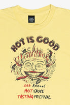 Vintage "Hot Is Good" Hot Sauce Tasting Festival Single Stitch T-Shirt (1990s)