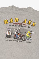 Vintage Gray Bad Ass Coffee Co. T-Shirt (2000s)