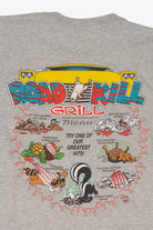 Vintage Road Kill Grill Funny Gray T-Shirt (1990s)