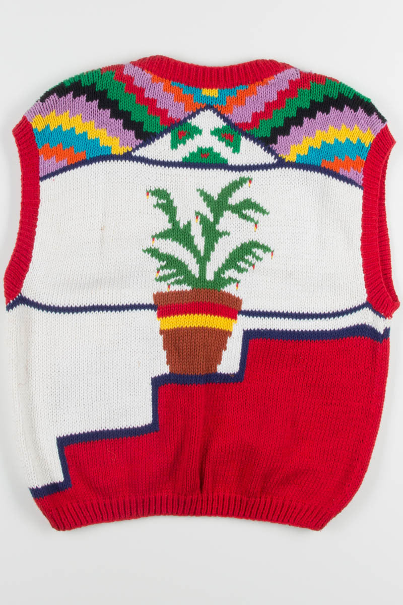 Vintage Southwestern Pots Vest