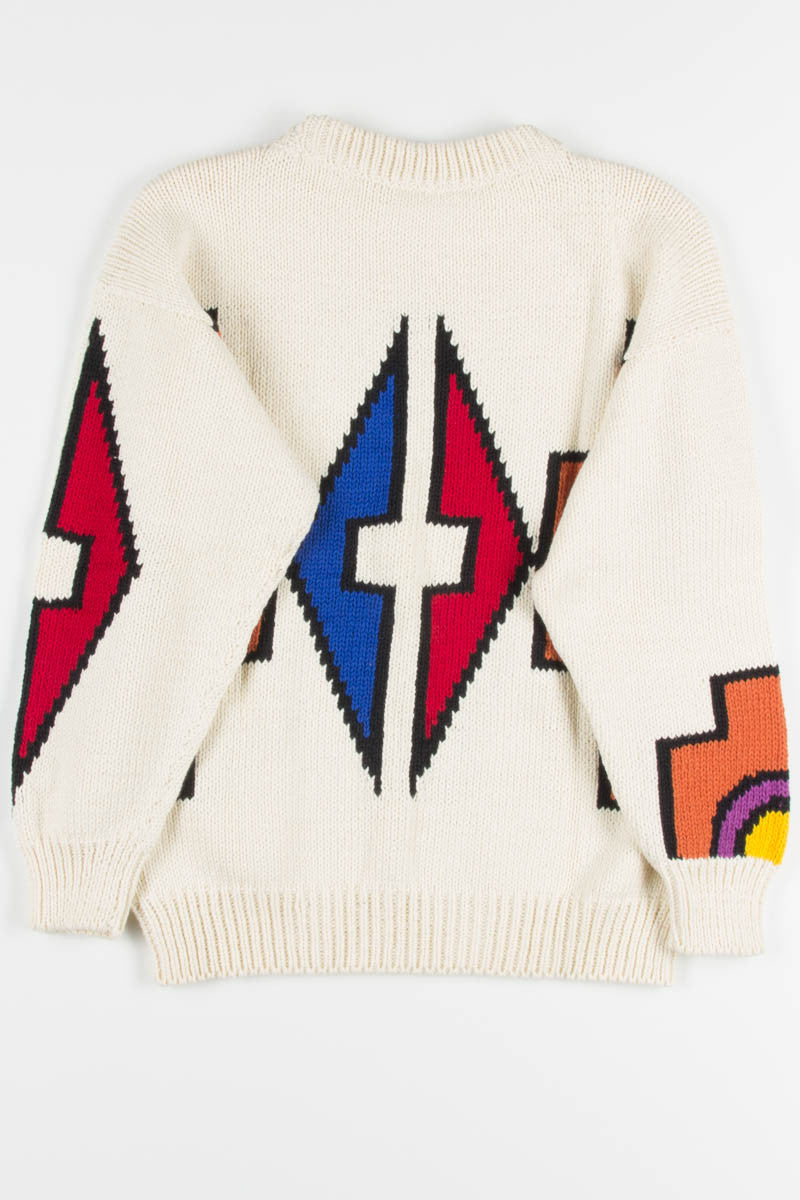 Vintage Geometric Sweater 2