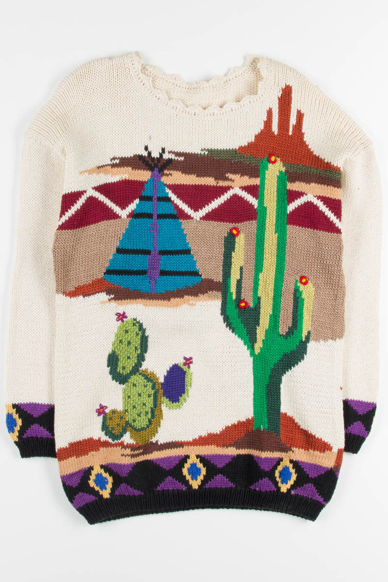 Vintage Catctus Sweater