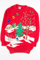 Vintage Skiers Sweater
