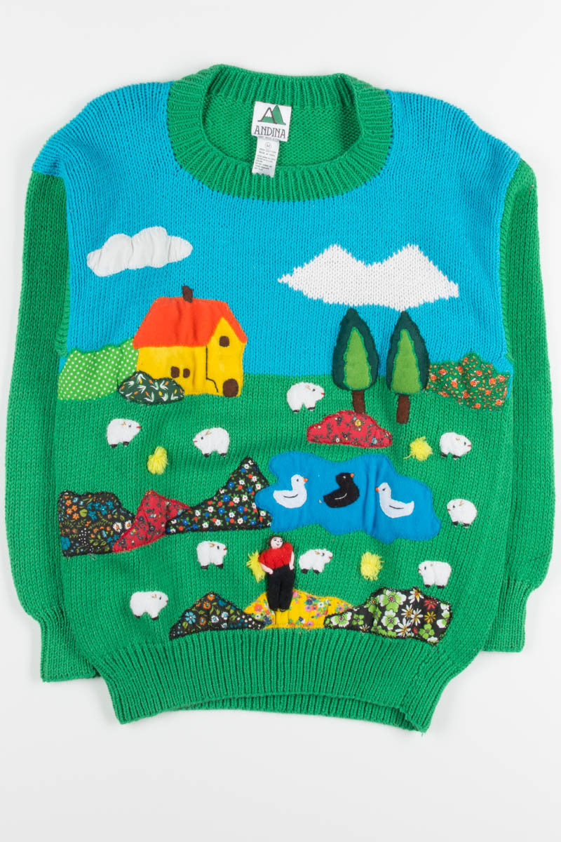 Vintage Farm Sweater 1