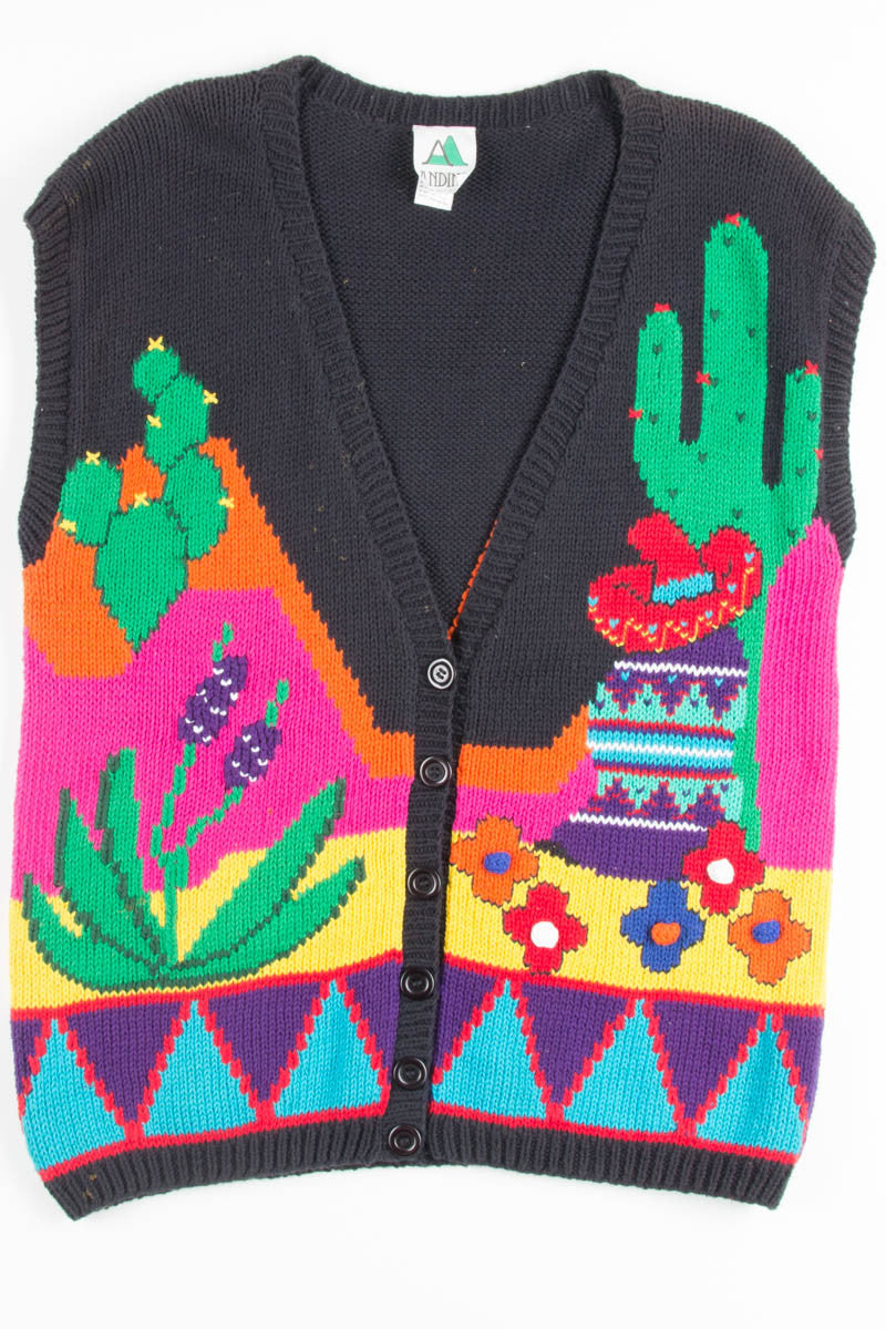 Vintage Cactus Sweater