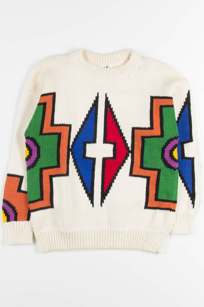 Vintage Geometric Sweater 2