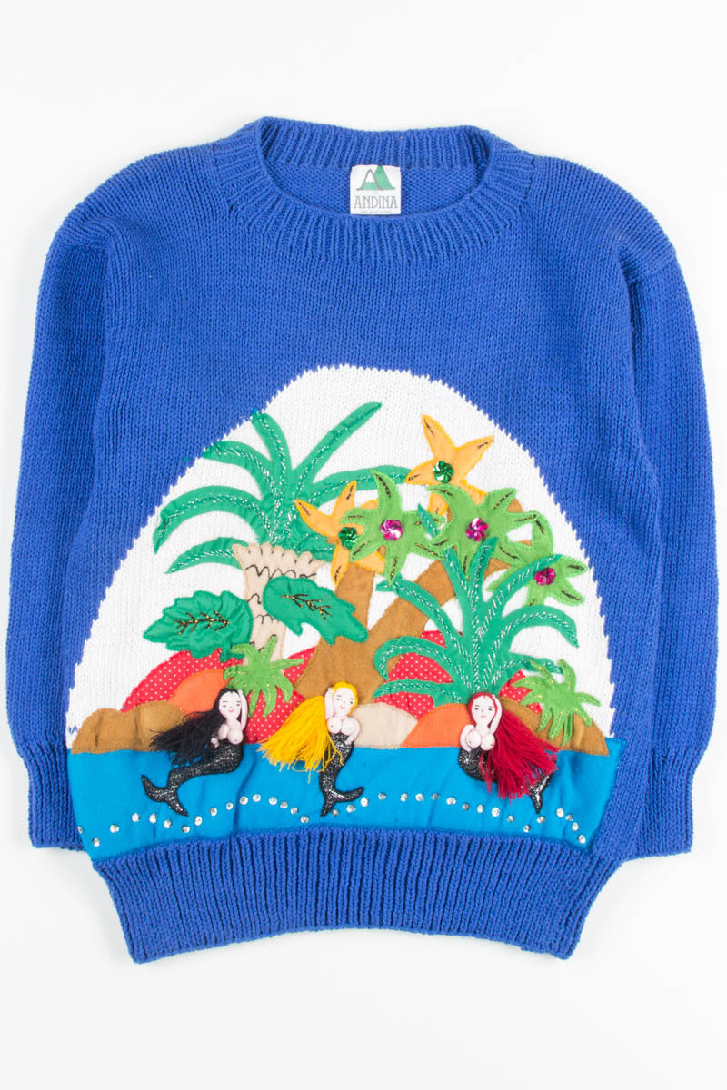 Vintage Mermaid Sweater 3