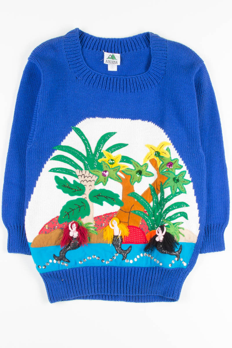 Vintage Mermaid Sweater