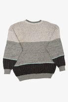 Vintage Light Gray Vikings Sailing The Sea Sweater (1990s)
