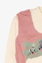 Vintage Marella Puppy And Kittens Graphic Sweater (1990s)