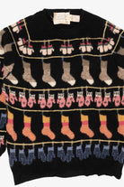 Vintage Susan Bristol Socks And Mittens Sweater (1980s)