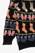 Vintage Susan Bristol Socks And Mittens Sweater (1980s)