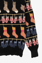 Vintage Susan Bristol Socks And Mittens Sweater (1980s)