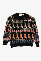 Vintage Susan Bristol Socks And Mittens Sweater (1980s)