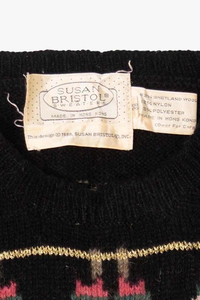 Vintage Susan Bristol Socks And Mittens Sweater (1980s)