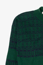 Vintage Green HorizonIV "Private Joke" Sweater (1980s)