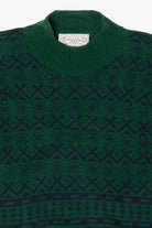 Vintage Green HorizonIV "Private Joke" Sweater (1980s)