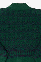 Vintage Green HorizonIV "Private Joke" Sweater (1980s)