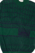 Vintage Green HorizonIV "Private Joke" Sweater (1980s)