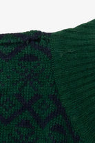 Vintage Green HorizonIV "Private Joke" Sweater (1980s)