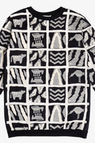 Vintage Scarab San Francisco Embossed Print Long Sweatshirt (1980s)