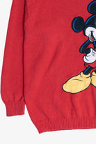 Vintage Mickey Unlimited Mickey Mouse Applique Sweater (1990s)