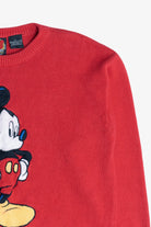 Vintage Mickey Unlimited Mickey Mouse Applique Sweater (1990s)
