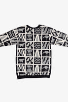 Vintage Scarab San Francisco Embossed Print Long Sweatshirt (1980s)