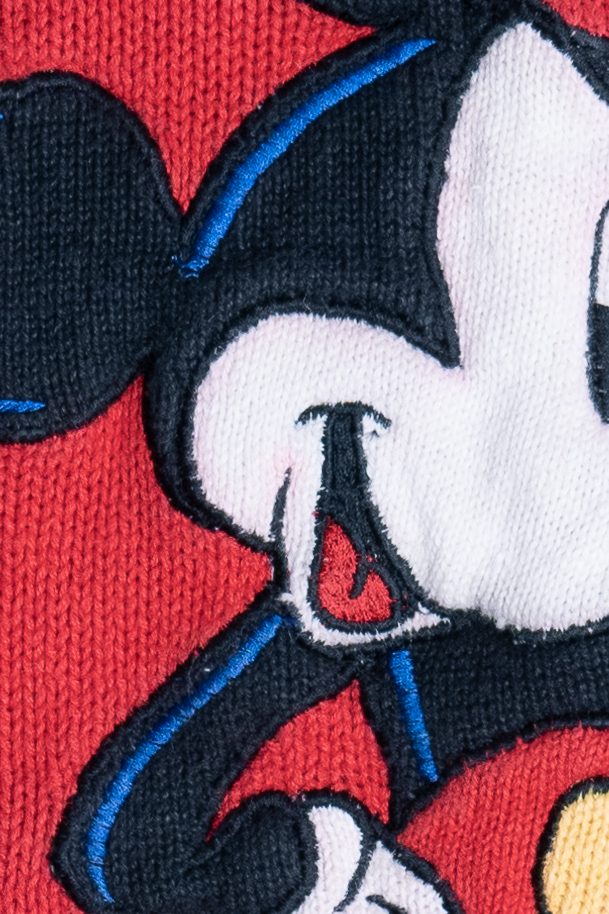 Vintage Mickey Unlimited Mickey Mouse Applique Sweater (1990s)