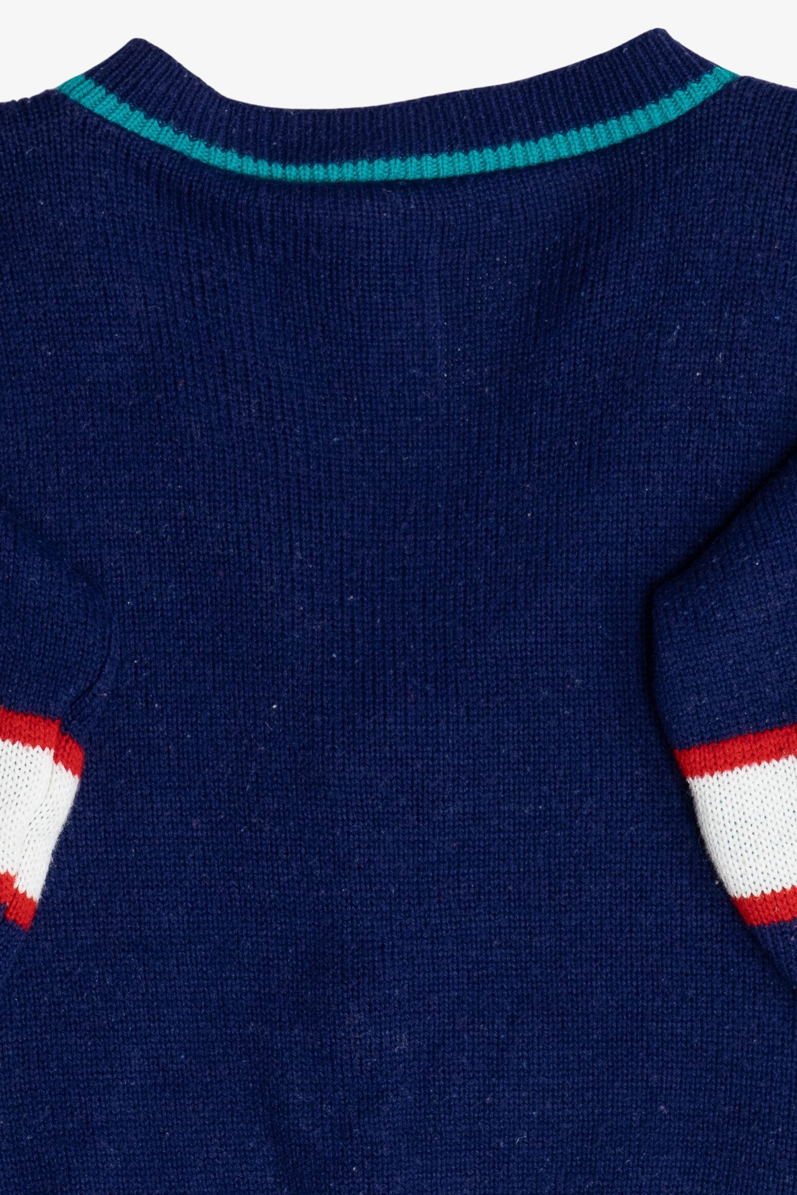 Vintage Kid's Mickey Mouse Baseball Star Cardigan Sweater (1990s)