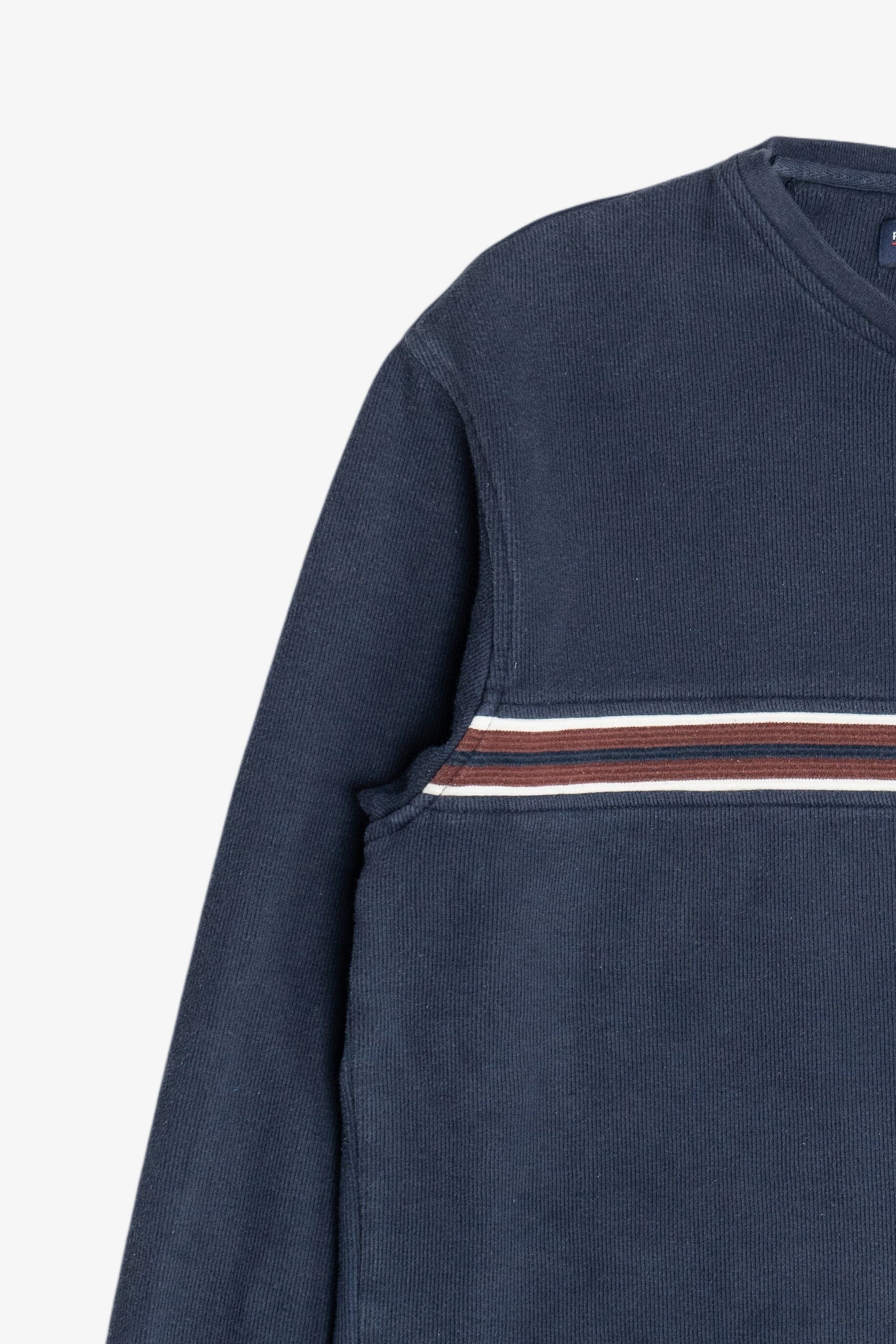 Vintage Navy Roundtree & Yorke Stripe Sweater (1990s)