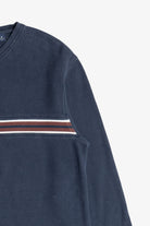 Vintage Navy Roundtree & Yorke Stripe Sweater (1990s)