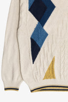 Vintage Brian Scott Diamond Graphic 80s Sweater (1980s)