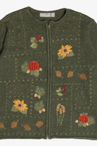 Vintage Croft & Barrow Sunflower Autumn Harvest Sweater (1990s)