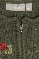 Vintage Croft & Barrow Sunflower Autumn Harvest Sweater (1990s)