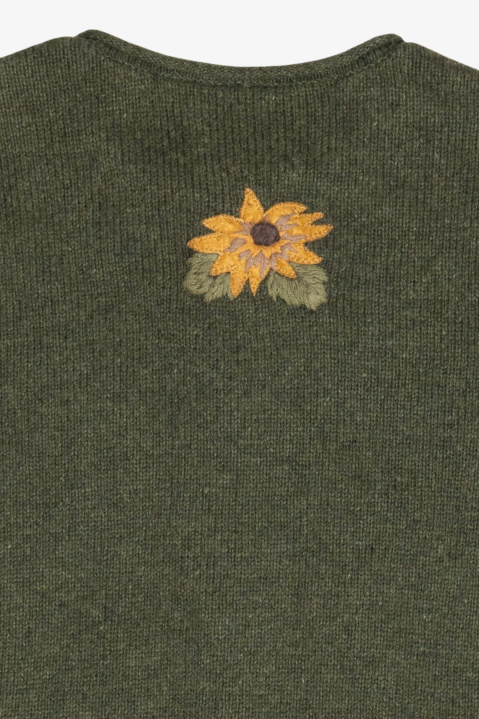 Vintage Croft & Barrow Sunflower Autumn Harvest Sweater (1990s)