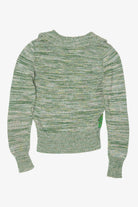 Vintage Light Green Organically Grown by Arpeja Scenic Graphic Sweater (1970s)