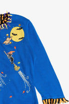 Vintage Jack B. Quick Halloween Night Sky Cardigan Sweater (1990s)
