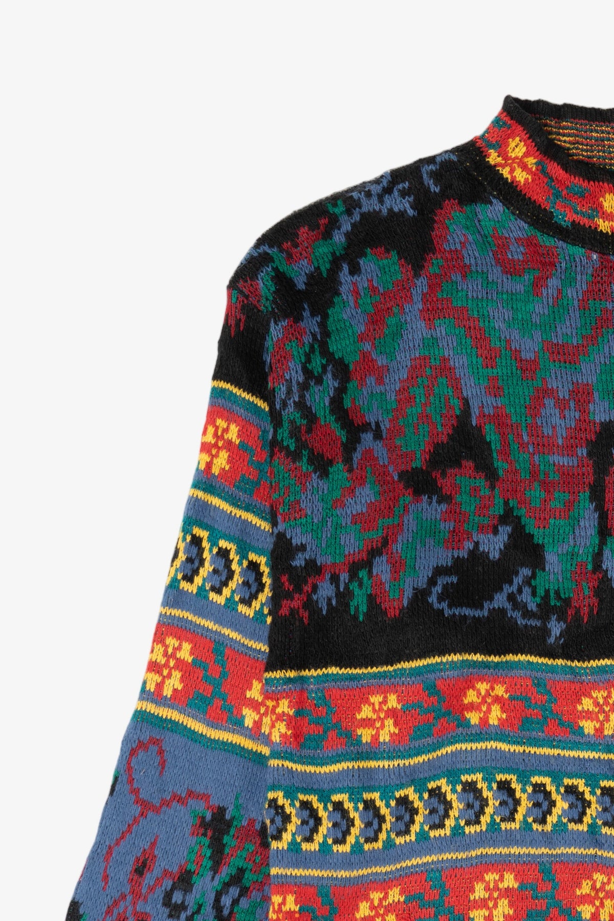 Vintage Colorful Floral Colter Bay Sweater (1980s)