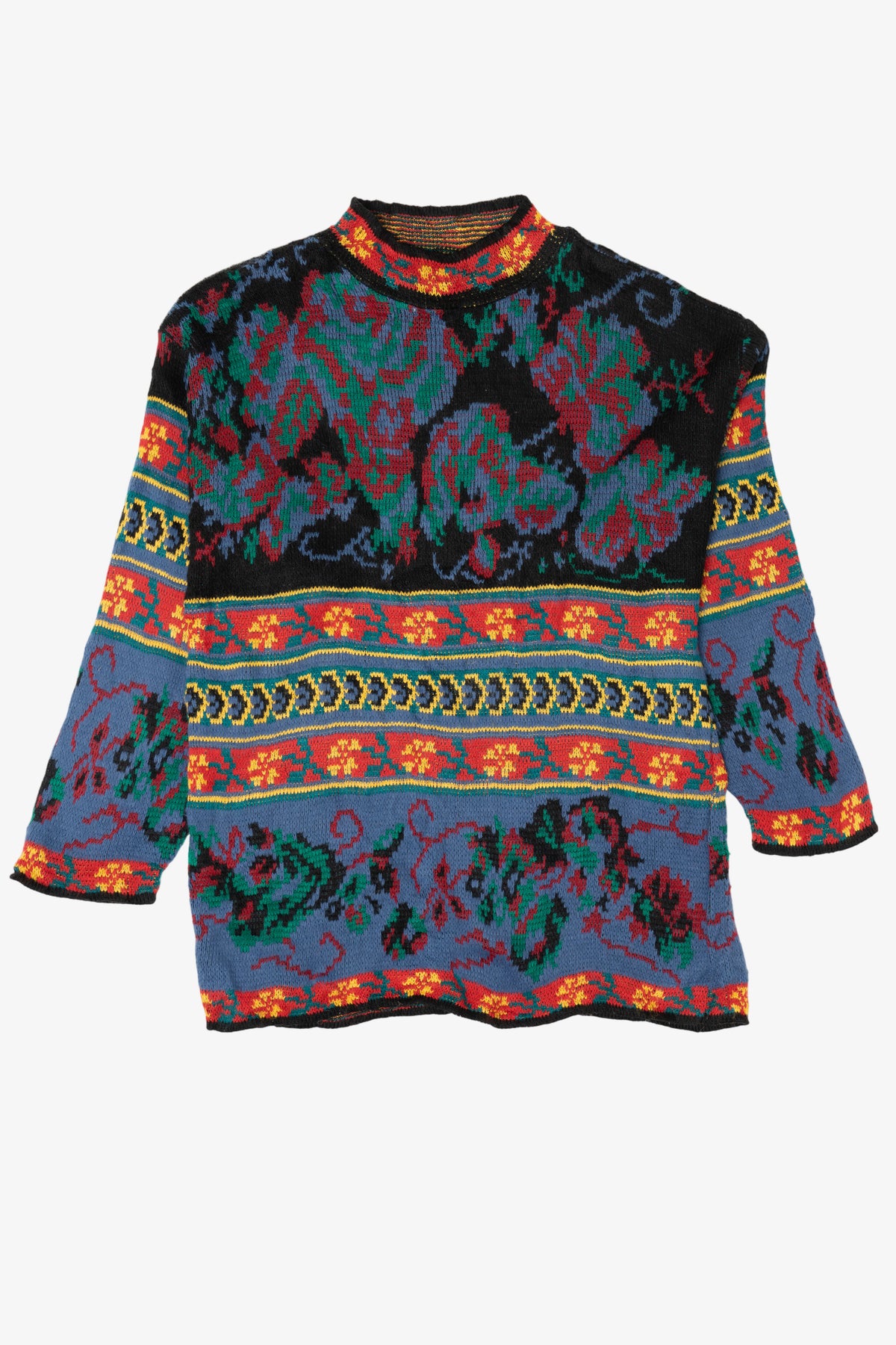 Vintage Colorful Floral Colter Bay Sweater (1980s)