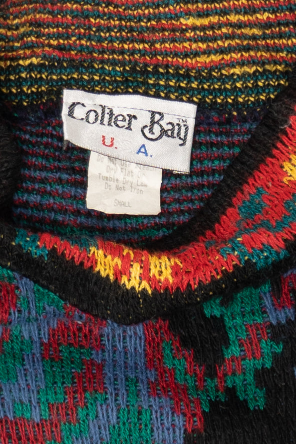 Vintage Colorful Floral Colter Bay Sweater (1980s)