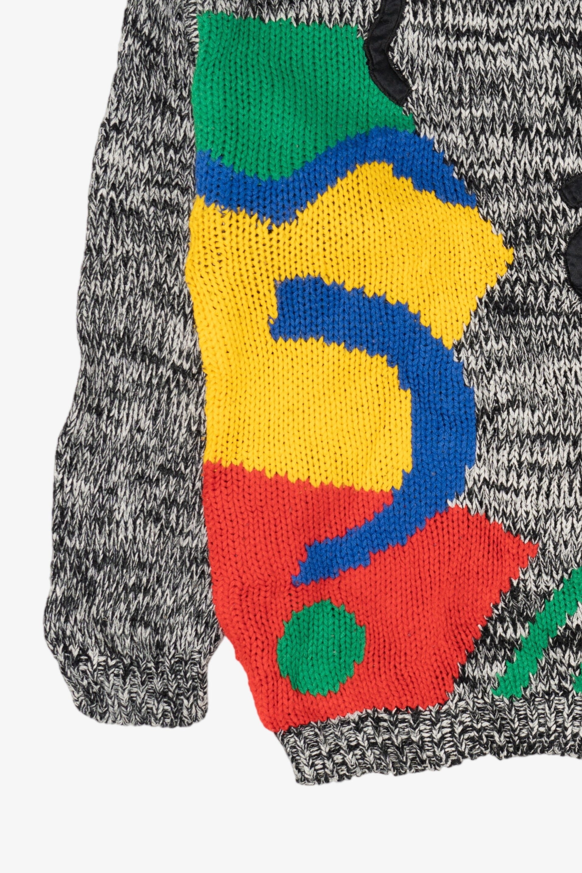 Vintage Geometric Abstract Exclusive Imports Sweater (1980s)